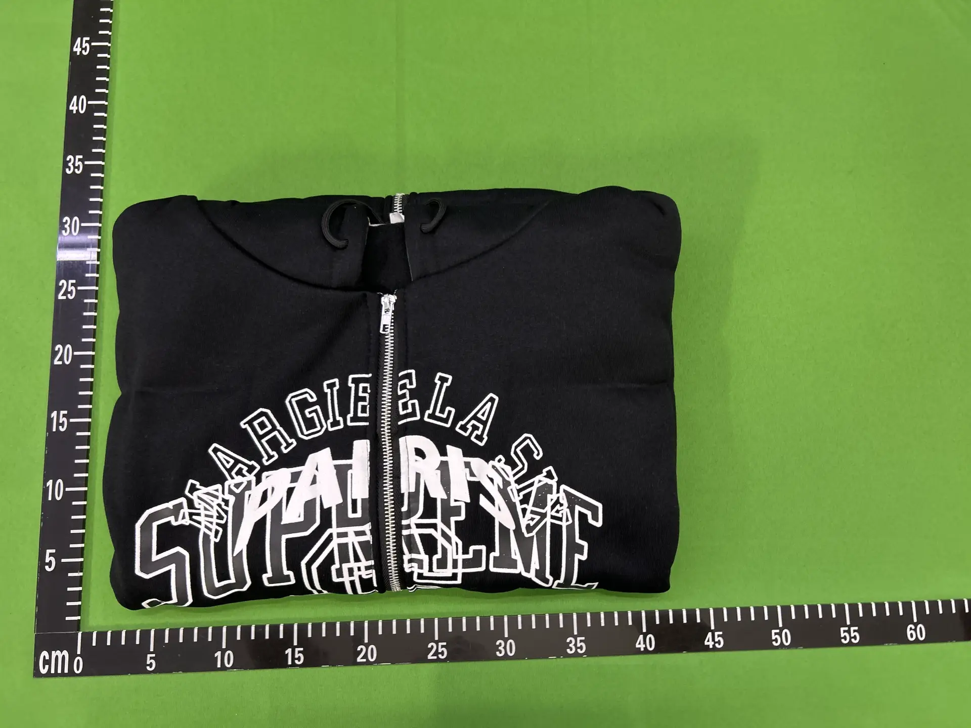 Maison Margiela x Supreme Zip Hoodie Black