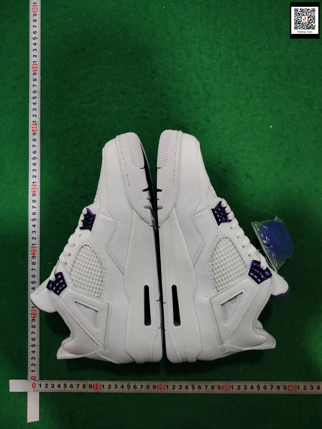 Air Jordan 4 White Purple