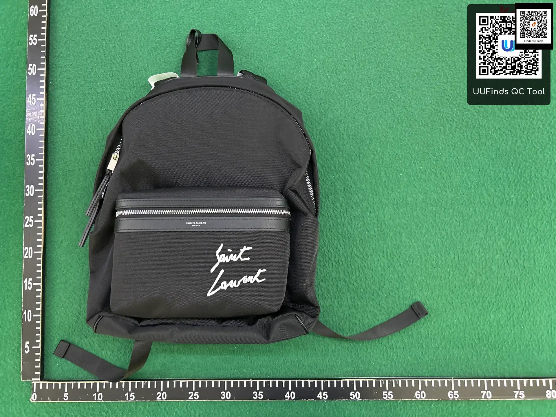 Saint Laurent Men's Black Backpack