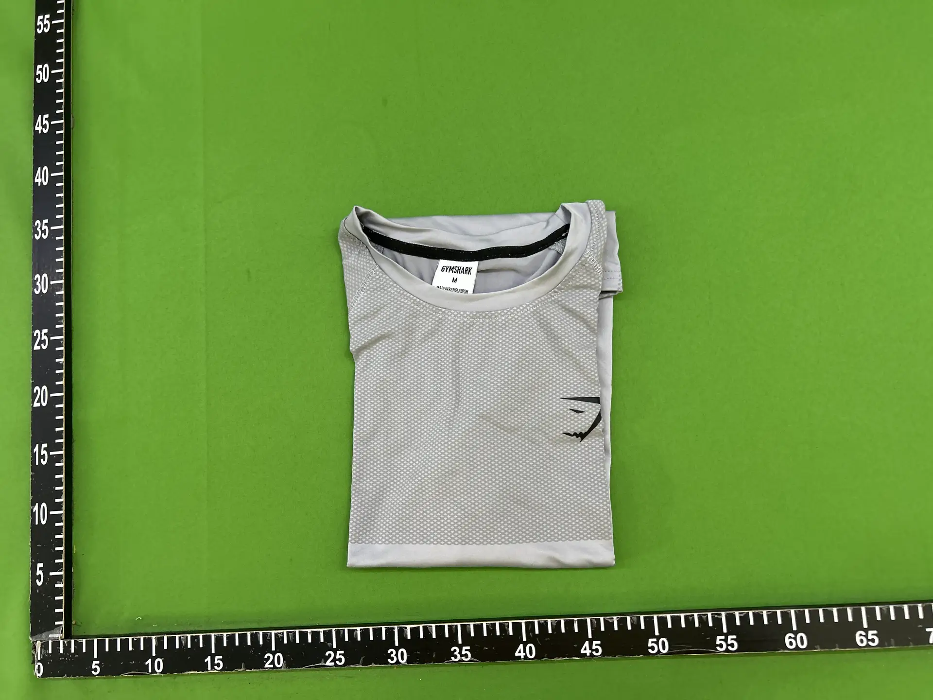 Gymshark Muscle Shark New Trendy Sports Fitness Milk Silk Print Men's Short Sleeve Tight Top