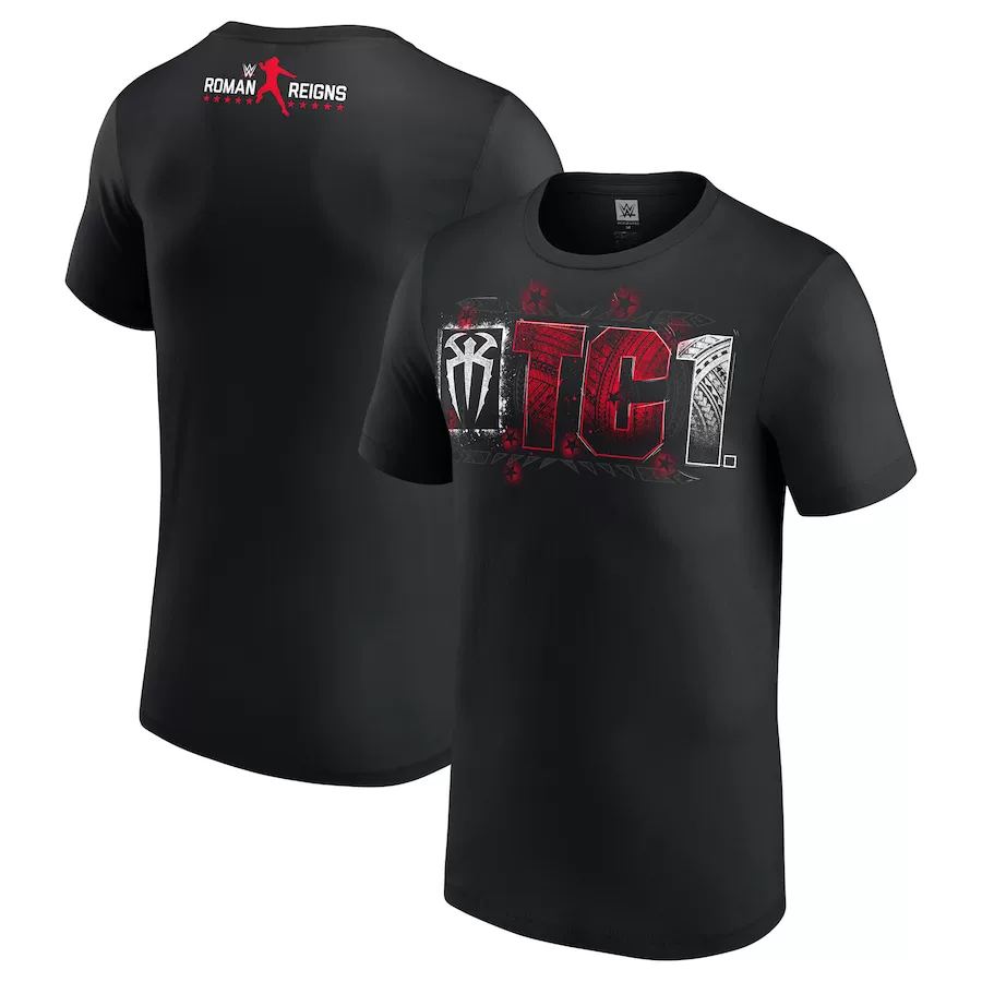 Wwe Wrestler Roman Reigns Clothing Same Style Wrestling Print Crew Neck Loose Short Sleeve T-Shirt Top Unisex Clothing Foto QC de TAOBAO na Qualit.ly