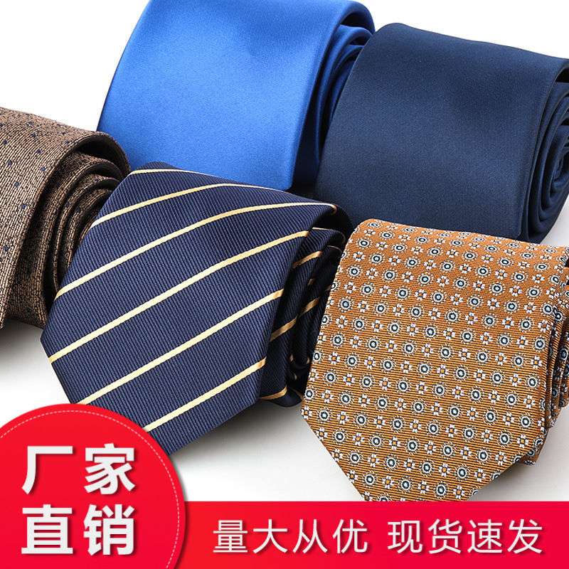 Tie men's formal wear business A080 narrow zipper professional wedding bridegroom Korean style zipper hand tie