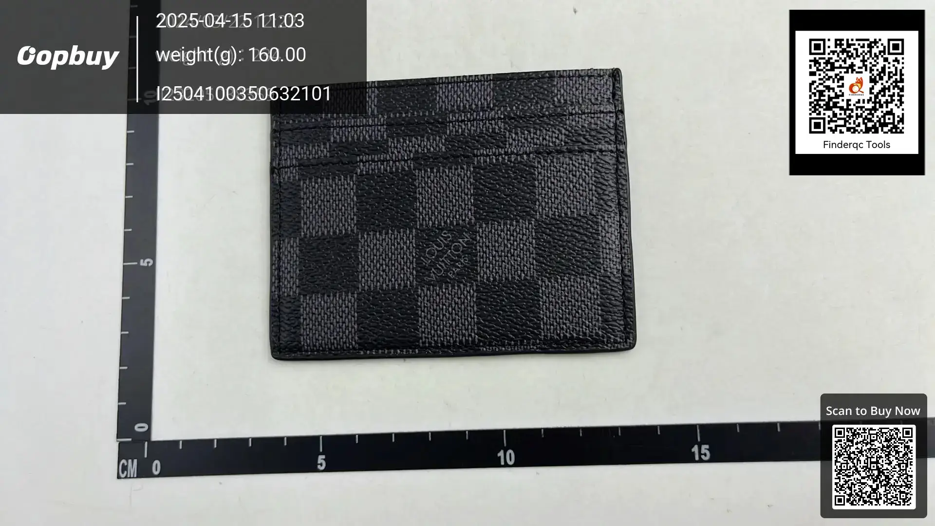 Louis Vuitton Damier Graphite Card Holder