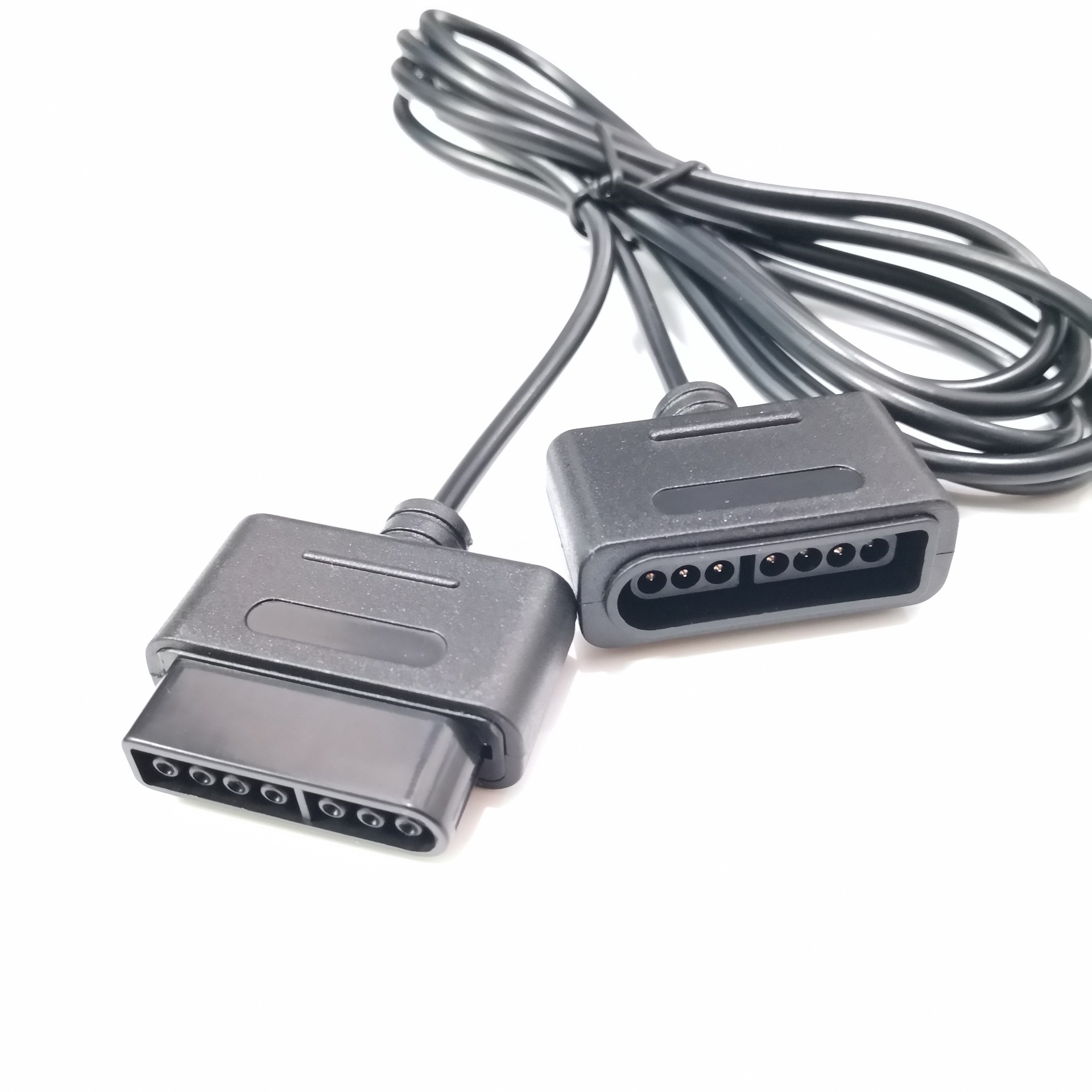 Suitable for game machine SNES Super handle Extension cable SFC Extension cable black 1.8M