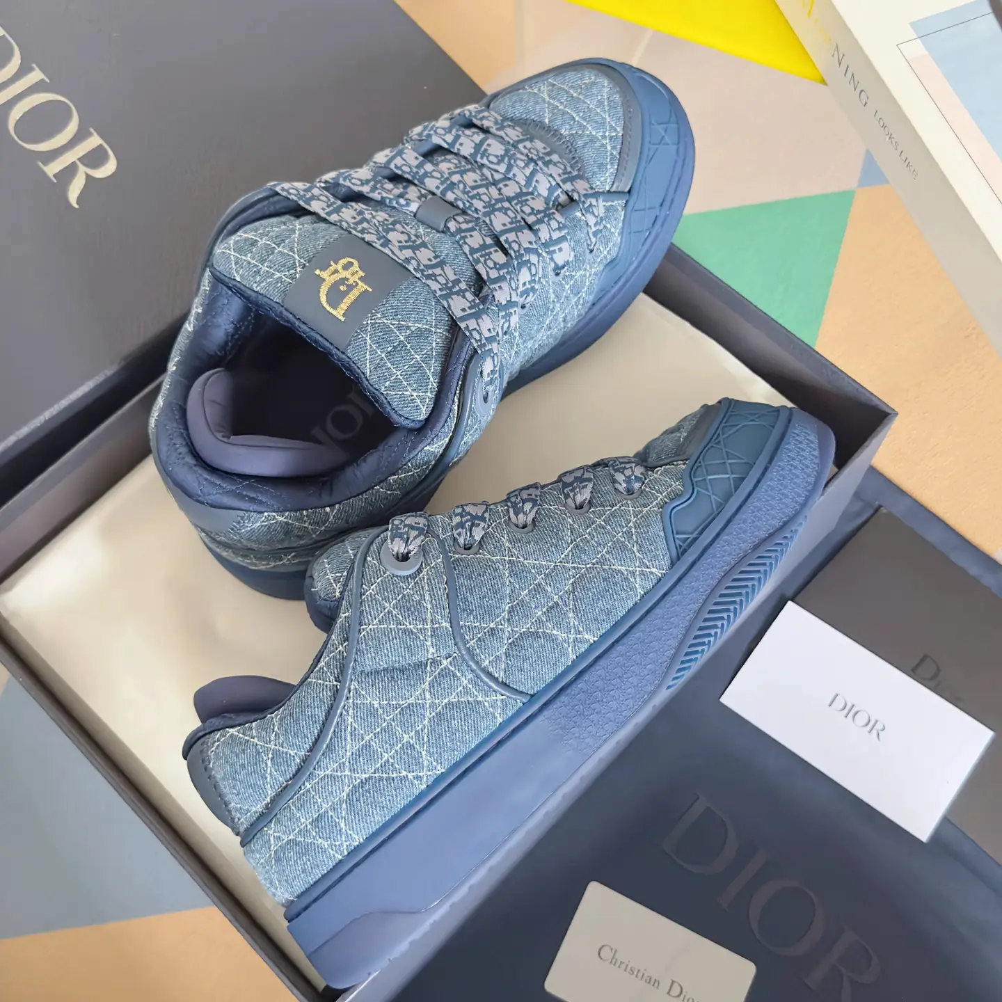 【代购级】Dior面包鞋 diorB9S面包鞋 b9s系列迪奥B9S面包鞋 迪奥b9s休闲运动鞋迪奥男鞋
