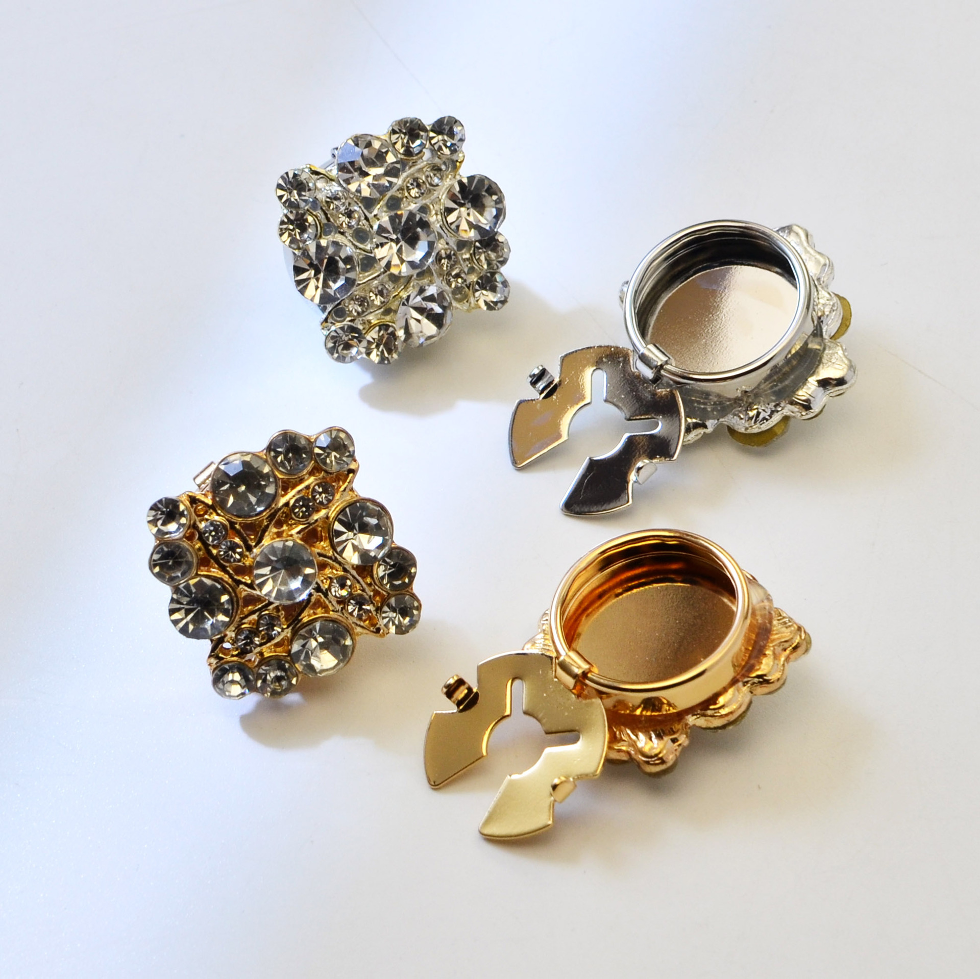 Button Cover Shirt Button Pearl Button Cover Rhinestone Cufflink Turtle Button Set Buckle Clip Buckle Jewelry Accessories