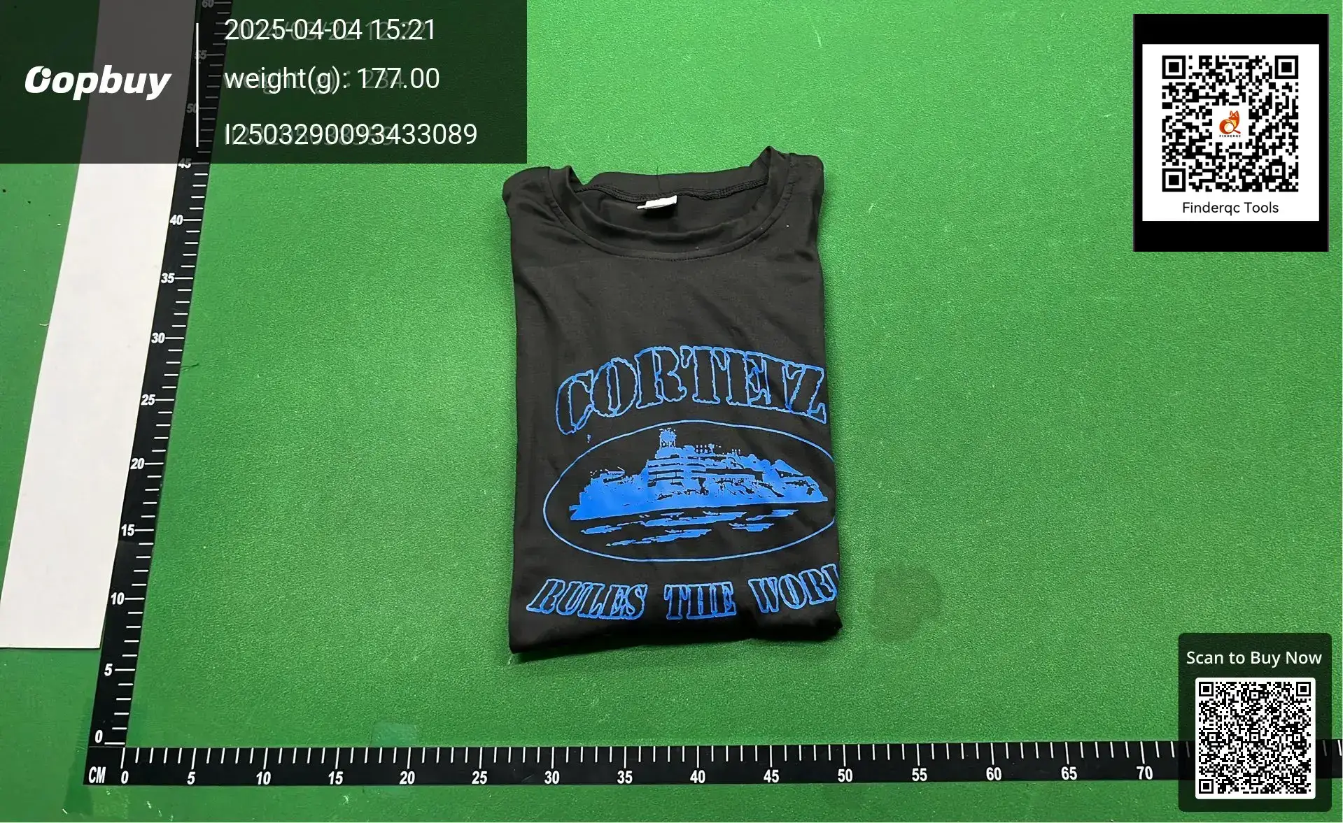 2024 New Trendy Brand Short-Sleeved Corteiz Alcatraz Alcatraz American Retro Trendyy T-Shirt Ins