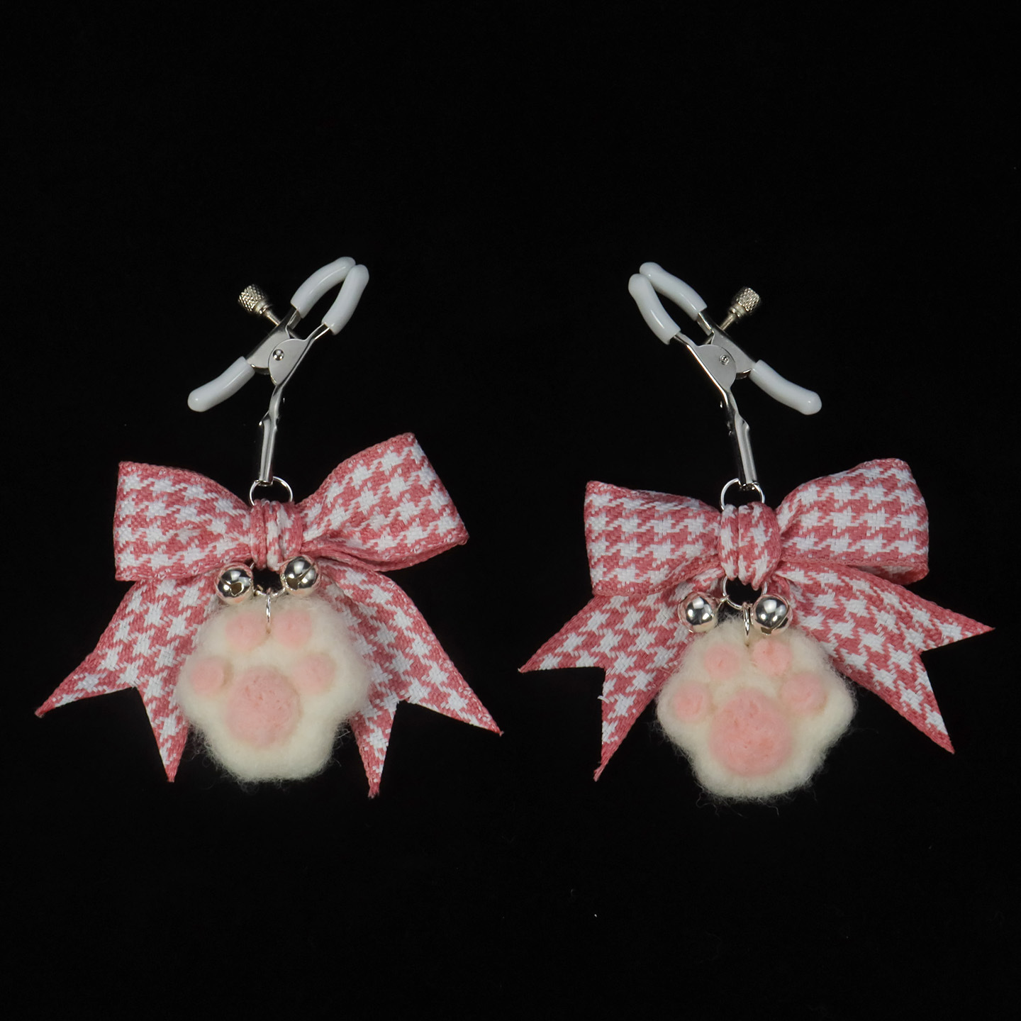 Dropshipping Service: Mimi Bowknot Cat Paw Bell Nipple Clamps Anal Plug Sm Training Punishment Tools Adult Novelty Products