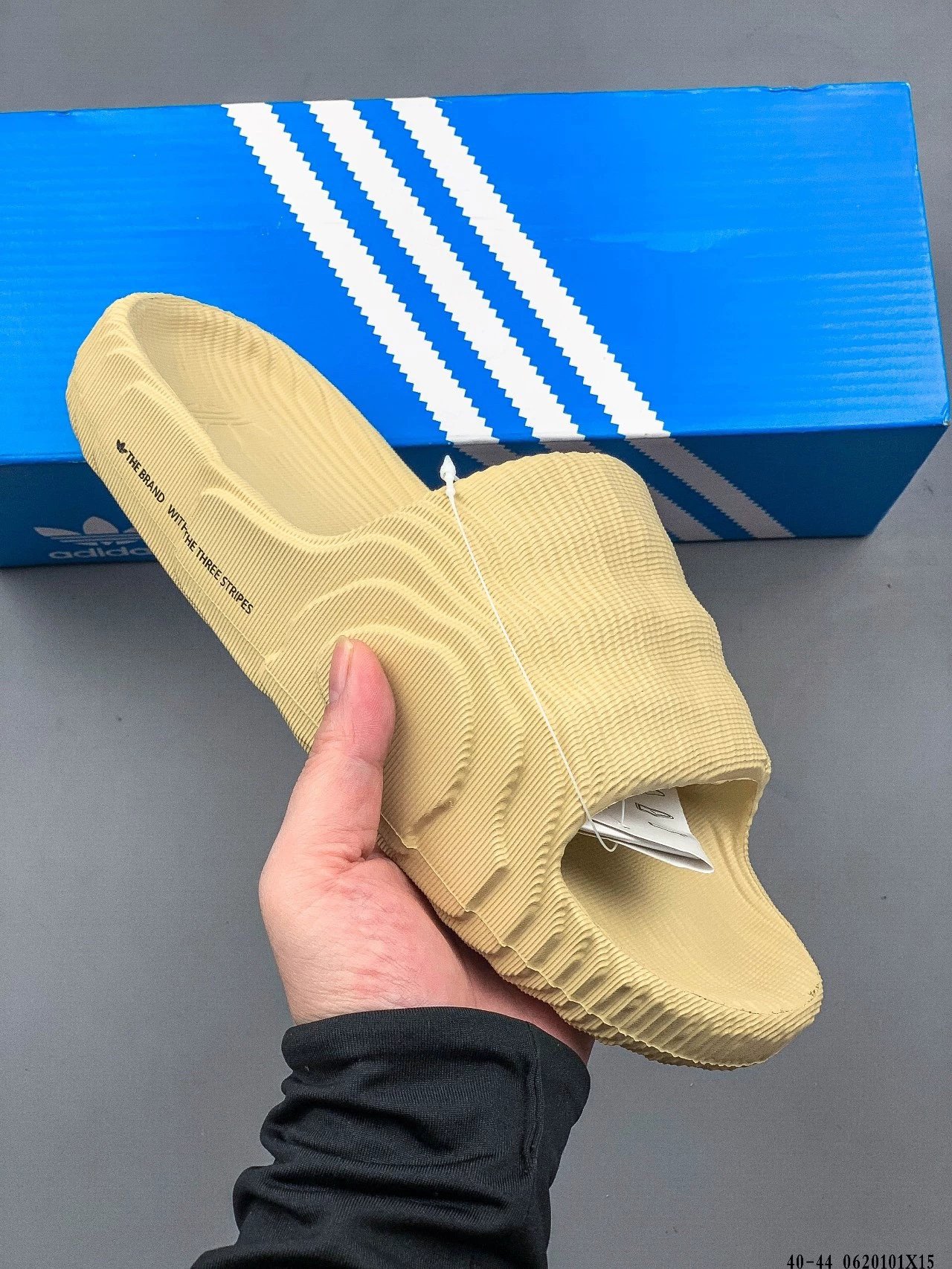 Adidas Adidas 2022 New ADIL ETTE Platform Casual Slippers Men's Shoes Size 40-44