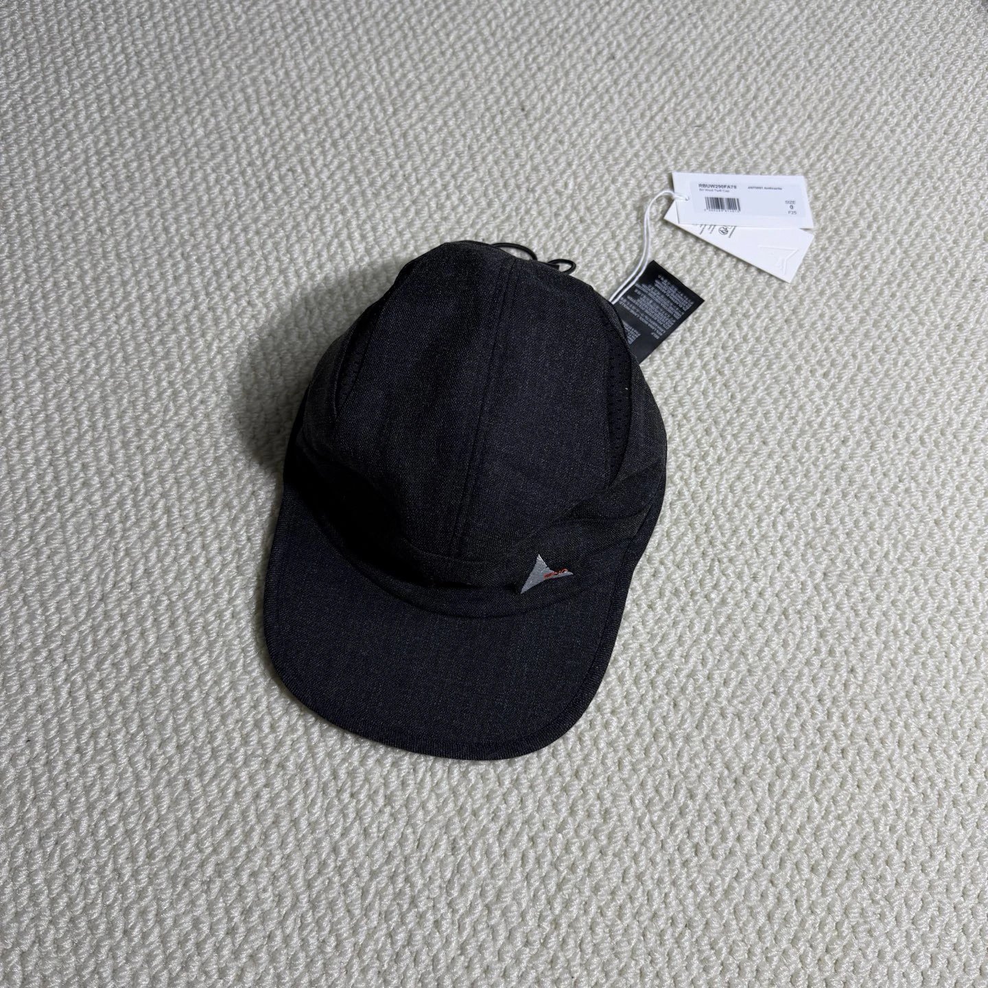 [Outdoor sports casual hat, whoever wears it will look good] ROA Bri Wool Twill Cap wool blended five-piece hat for men and women couples with flat brim hat