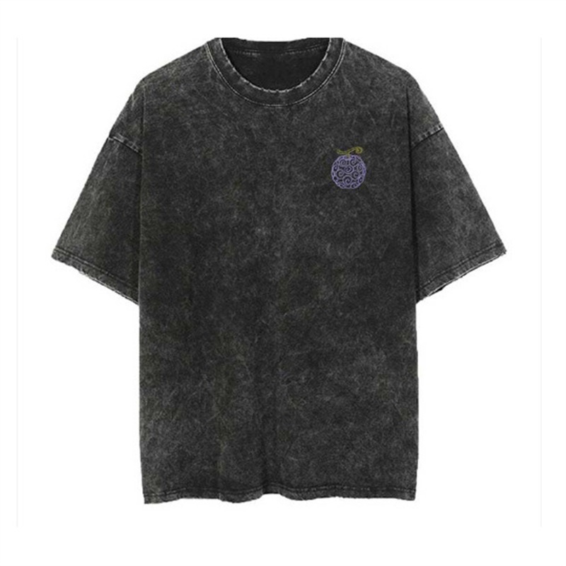 T-shirt sleeve old retro cross-border American animation Europe and the United States T washed to do five short sleeves
