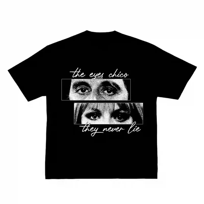 Cross-Border Pure Cotton Short-Sleeved Inner Tops for Men, Creative High-Quality Al Pacino Classic Movie American Retro