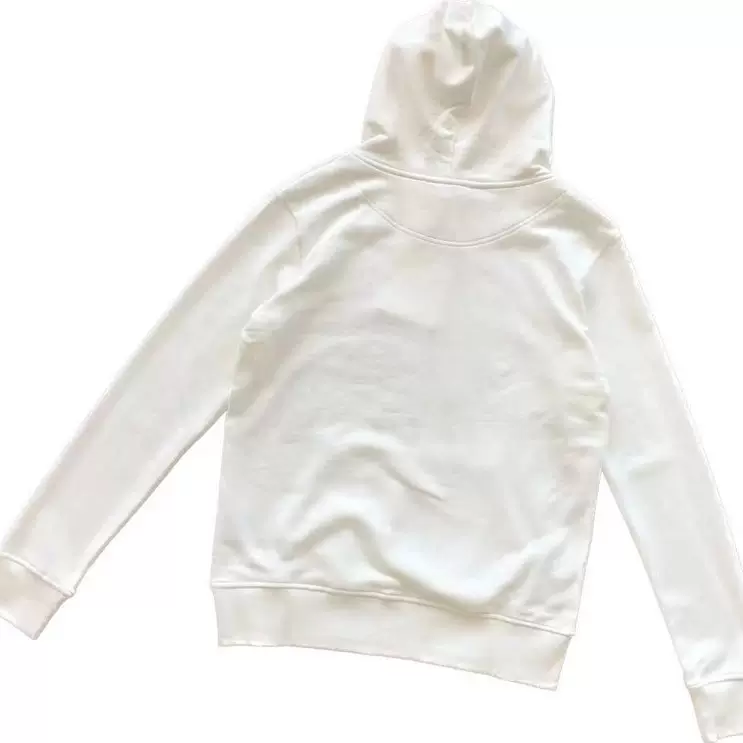 Front pure back blue tongue white Sanskrit zipper hoodie 77012361