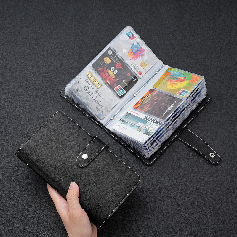 Card Holder Large Capacity Multi-Card Holder Men's Long Card Holder Women's Anti-degaussing Certificate Storage Bank Card Holder