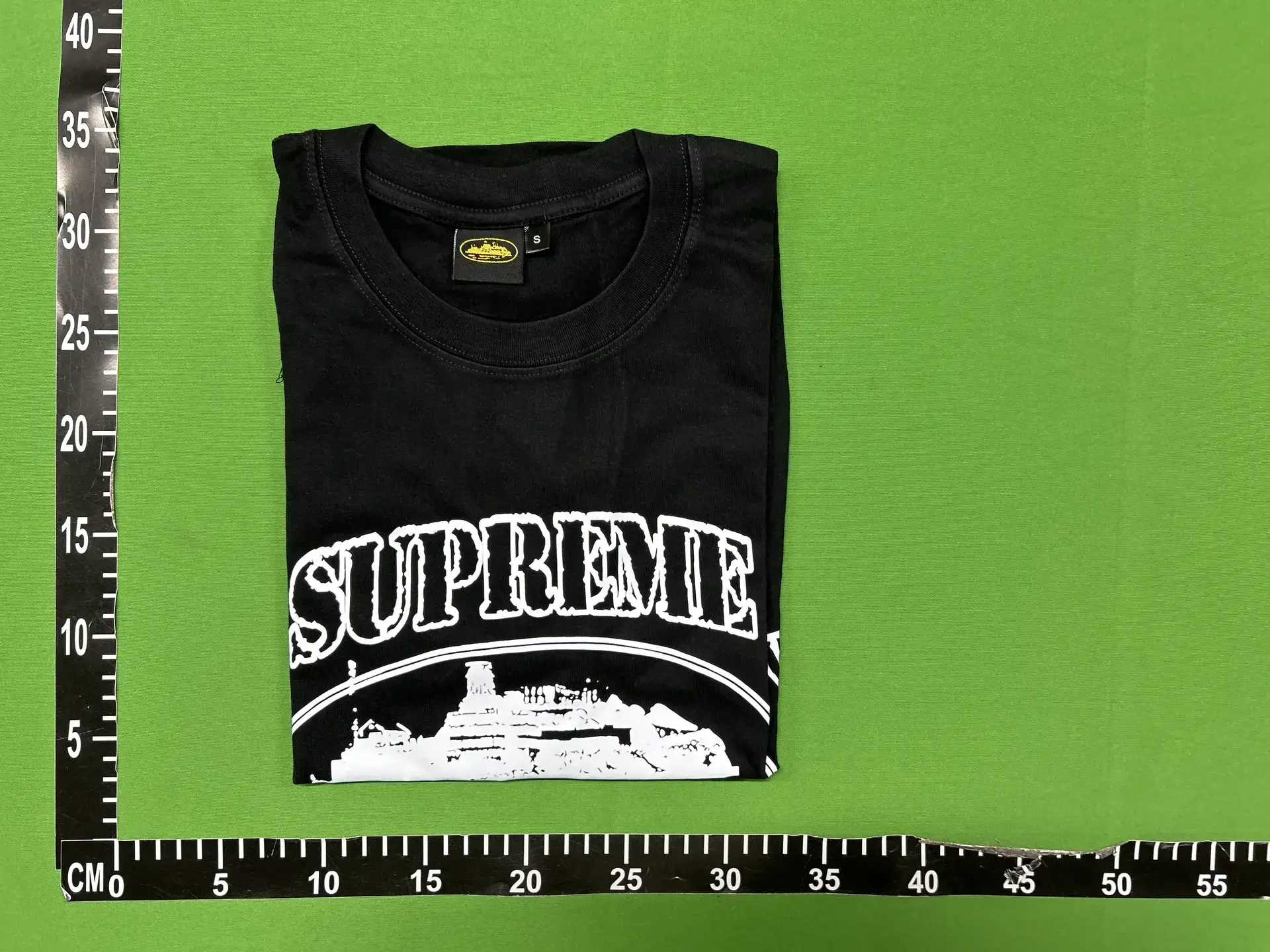 2024 New corteiz Short-sleeved Alcatraz T-shirt Letter Logo Printed Round Neck American Casual Loose Half Sleeve