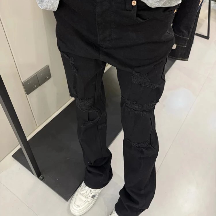 AMIRI Black Ripped Jeans