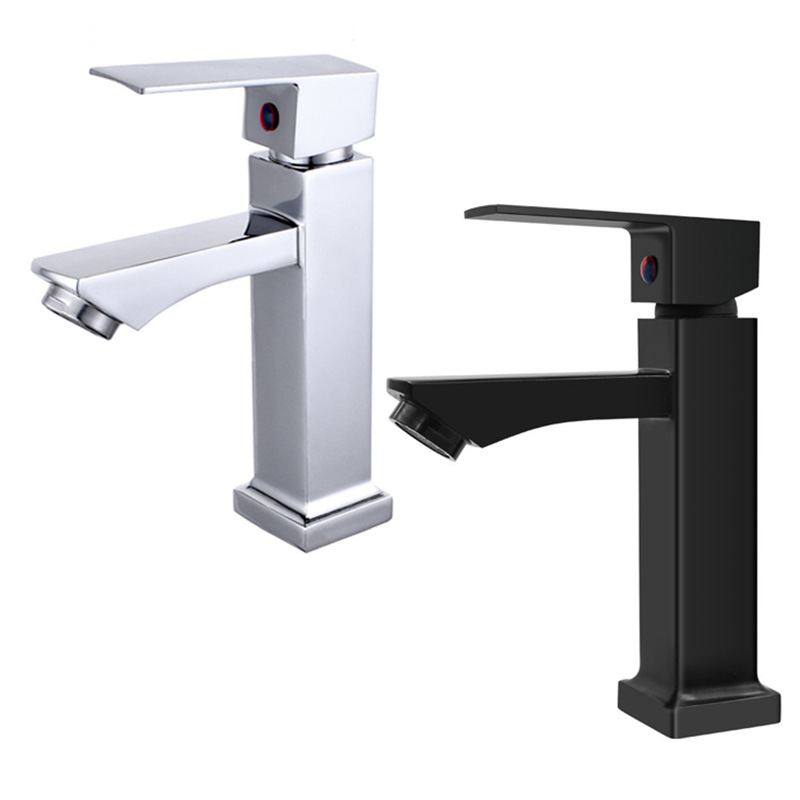 Foreign Trade Cross-border Quartet Single Cold Basin Faucet Household Toilet Washbasin Wash Basin Faucet