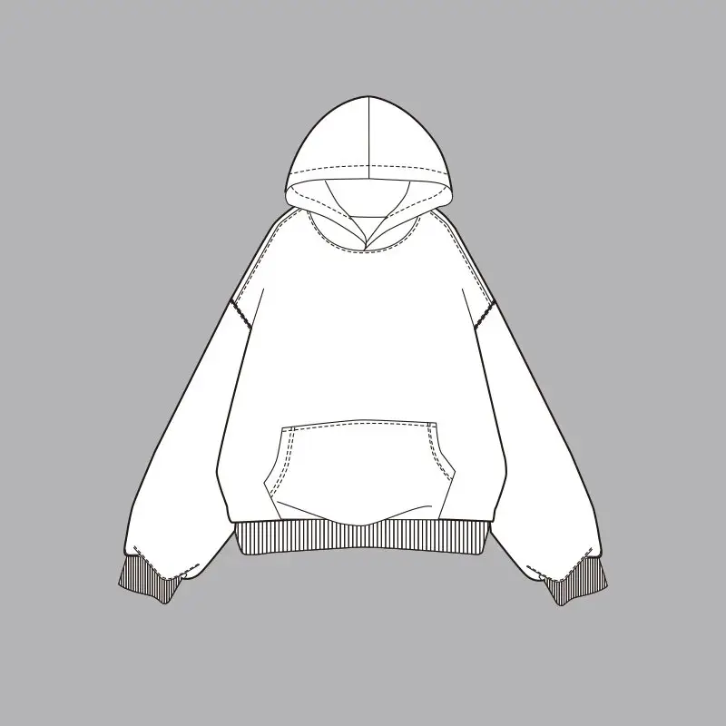 七色小标拉链连帽卫衣- 米 528816（ZN）