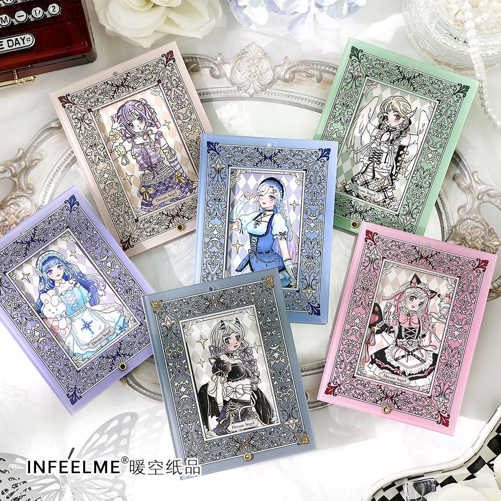 Inpeel. me Gu Mei Acrylic Card Frame Rococo Frame Series Korean Students diy Small Card Storage Hanging