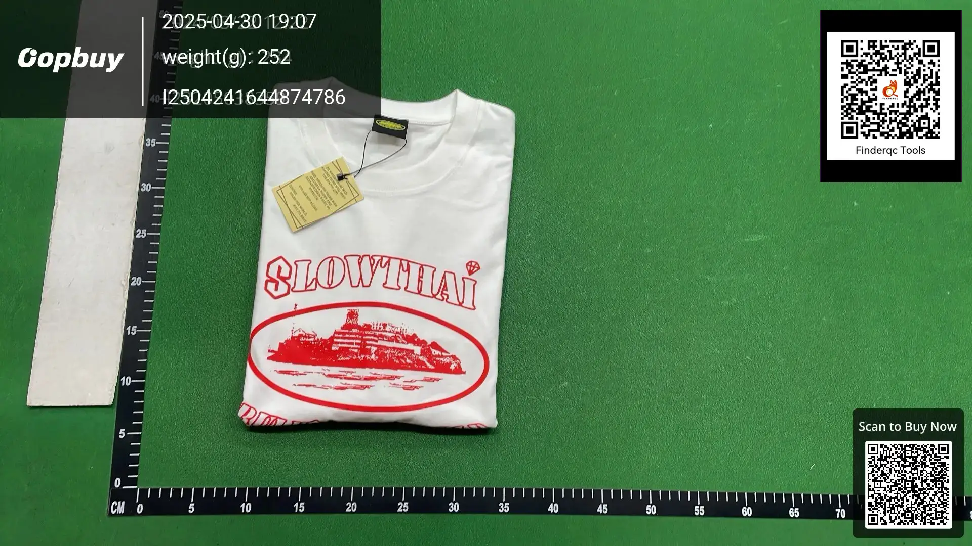 SLOWTHAI White T-Shirt