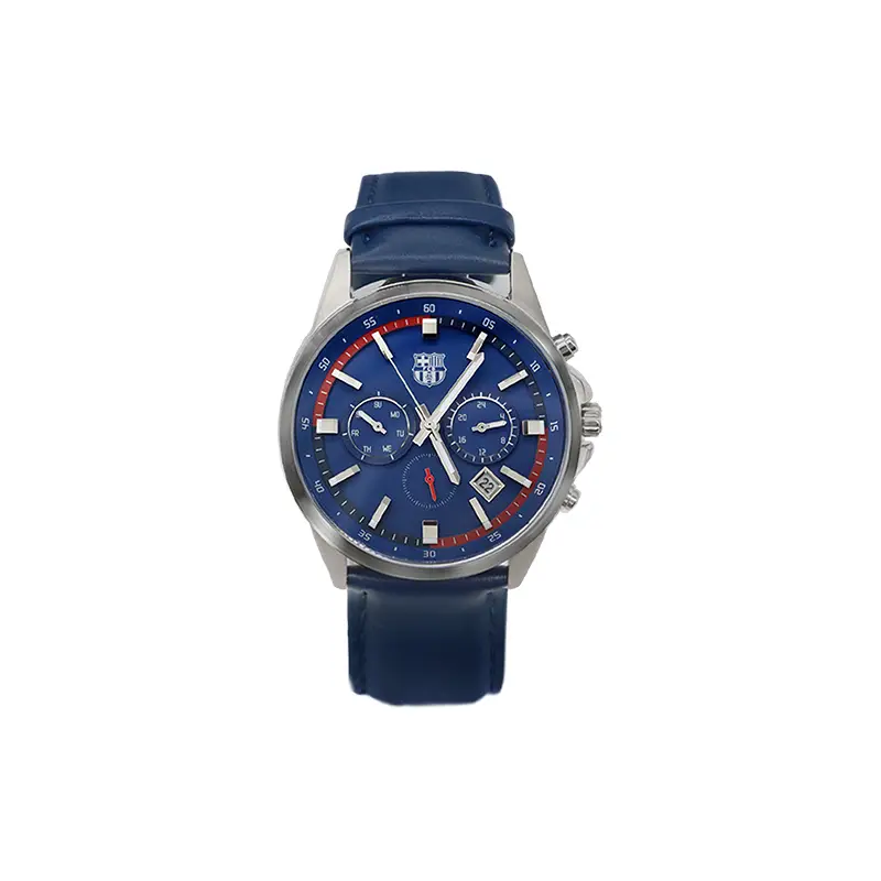 [Official Authentic] Barcelona Club | Barcelona Classy Business Watch Genuine Leather Strap Player Fans
