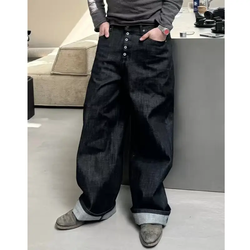 No Faith Studios Scimitar Baggy Japanese Limited Primary Color Jeans Playboicarti Same Style