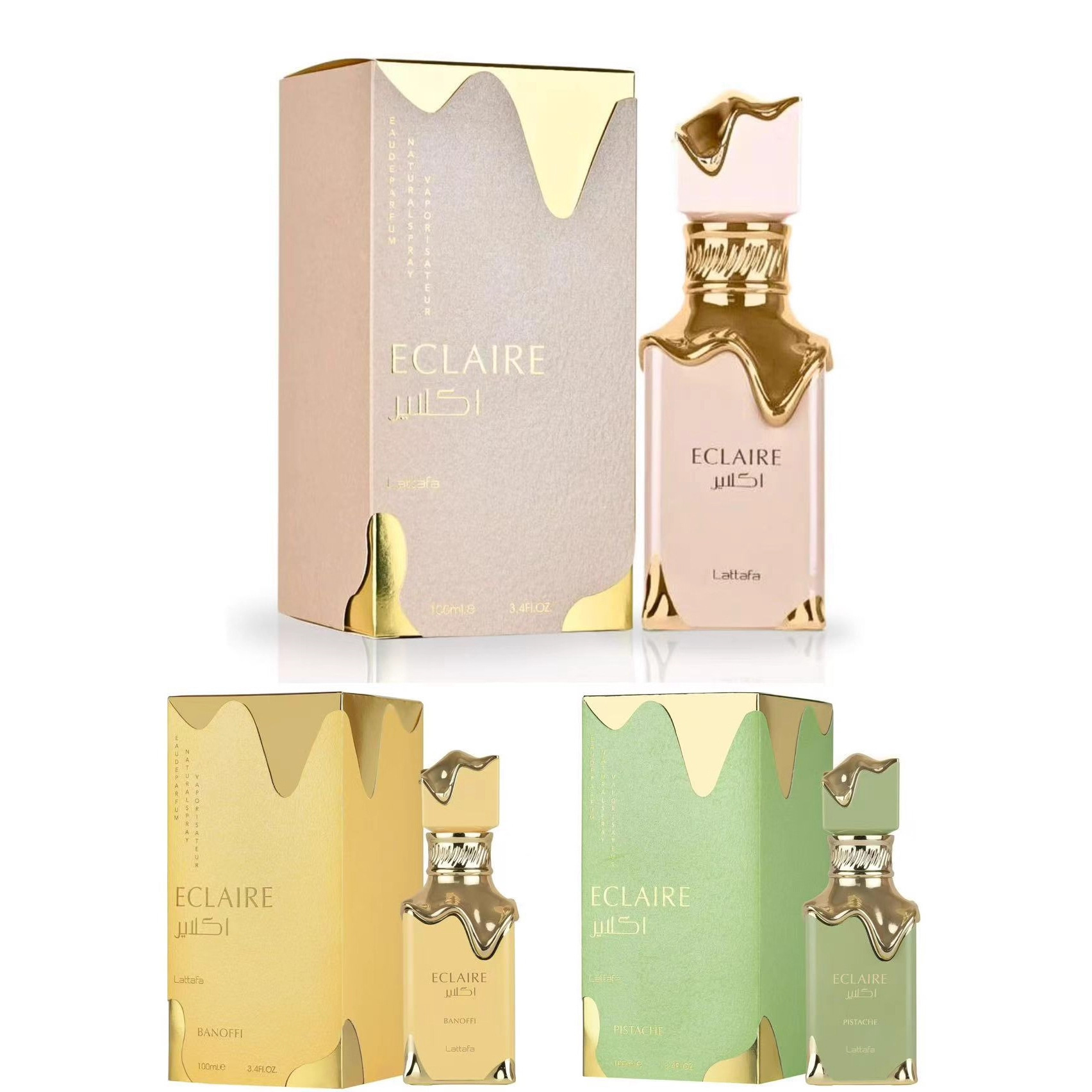 Foreign Trade Popular Lattafa Eclaire Eau Men's and Women's Perfume Arabian Dubai Middle East Perfume Wholesale