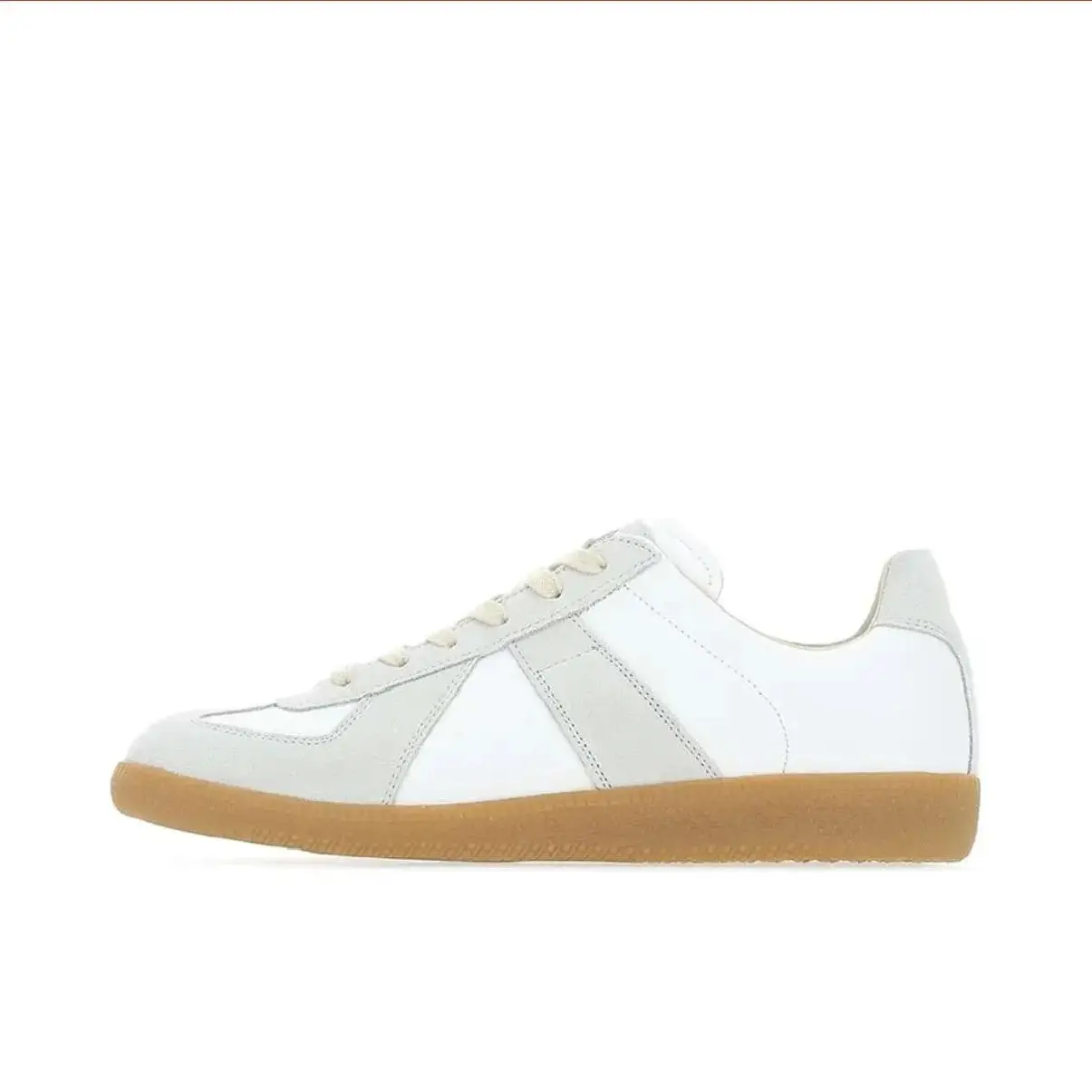 In-Stock German Training Shoes Casual Fashion Versatile Flat Round-Toe Lace-Up Sneakers Unisex Retro Color-Blocking Couple Foreign Trade