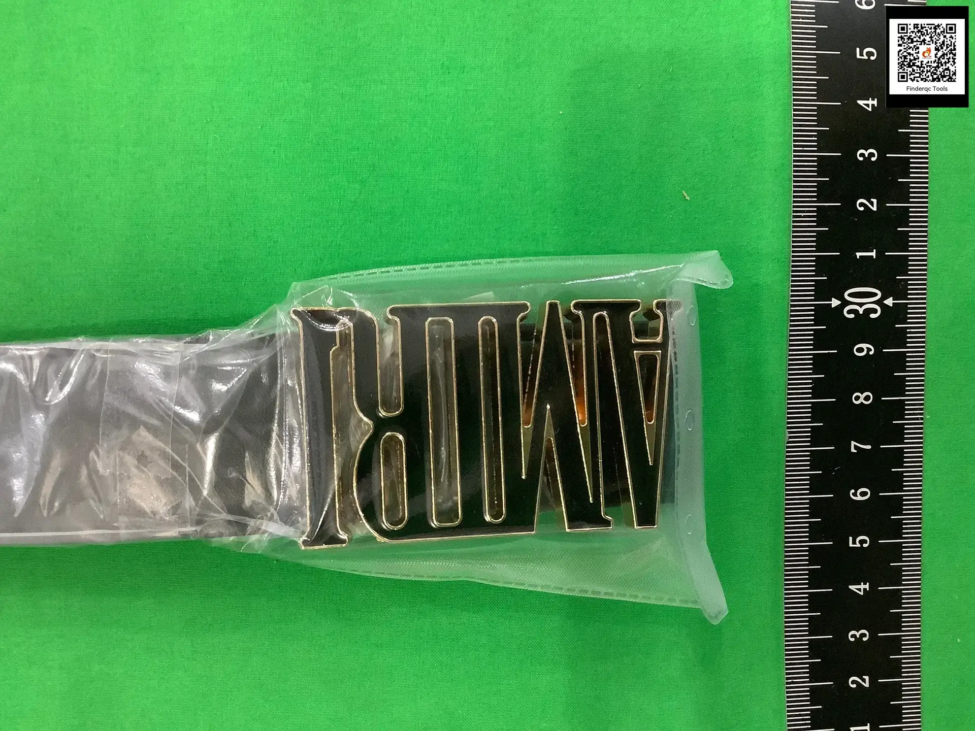 AMIRI Black Leather Belt