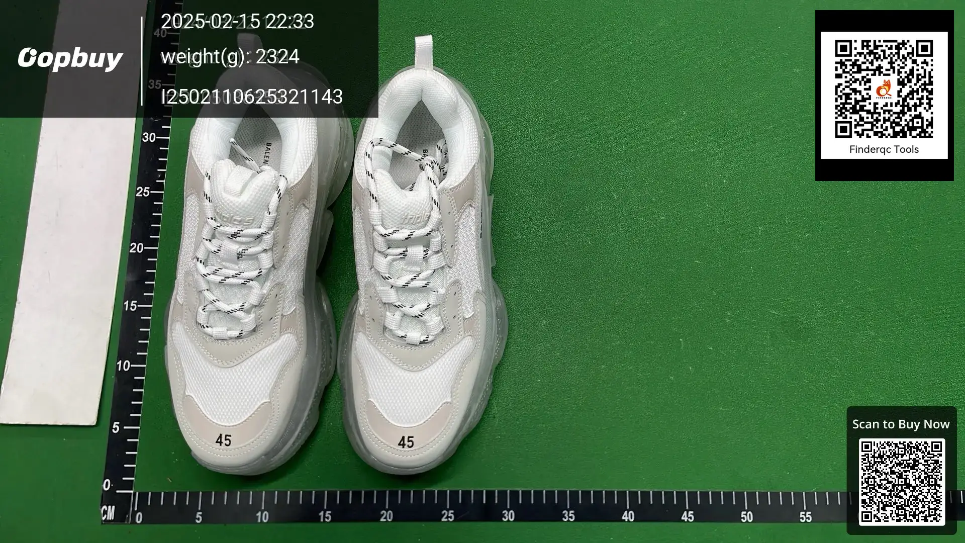 Balenciaga Triple S Sneaker White