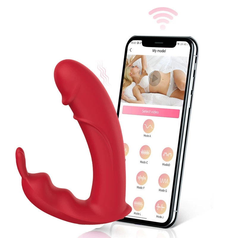 Cross-border Hot-selling Wireless Remote Control Wearable ricochter Female Sex Supplies Invisible Wear Vibration Masturbator Massager