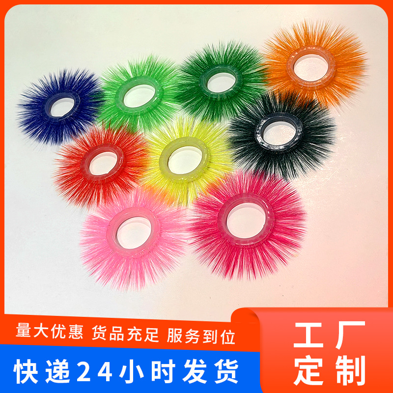 Source Manufacturer Customized Multi-Colorful Silicone Sheep Eye Ring Locking Ring Silicone Fun Bead Ring Male Penis Ring