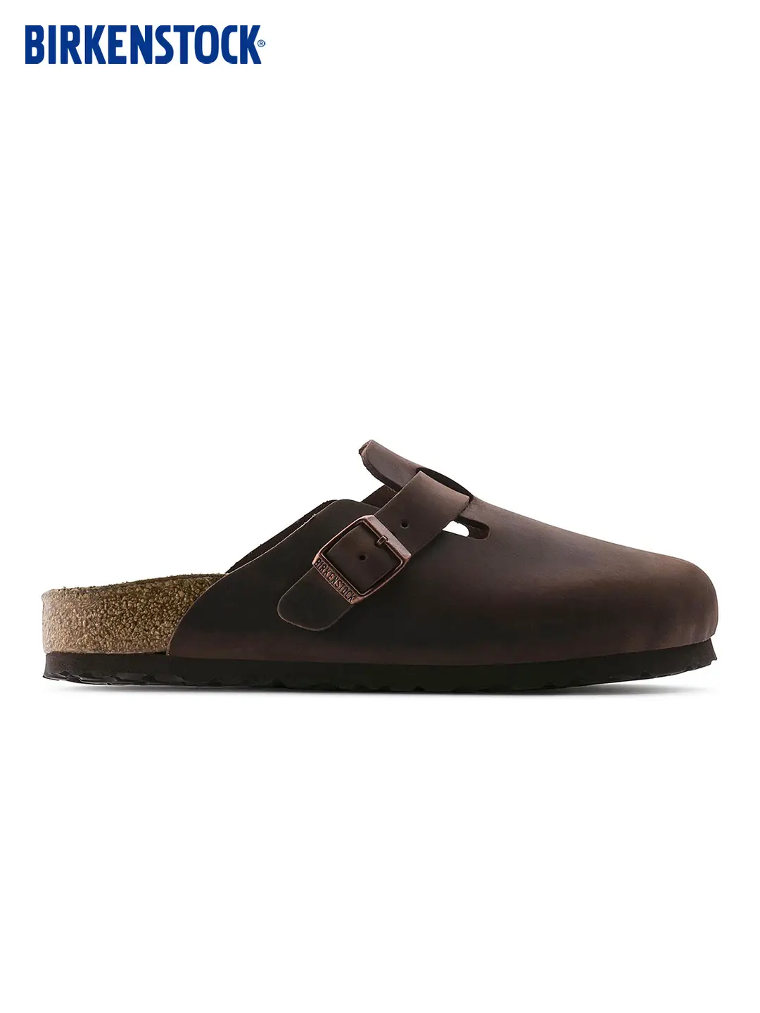 Birkenstock Birkenstock German Import Men's and Women's Oiled Leather Soft Sole Retro Boston Toe Slippers