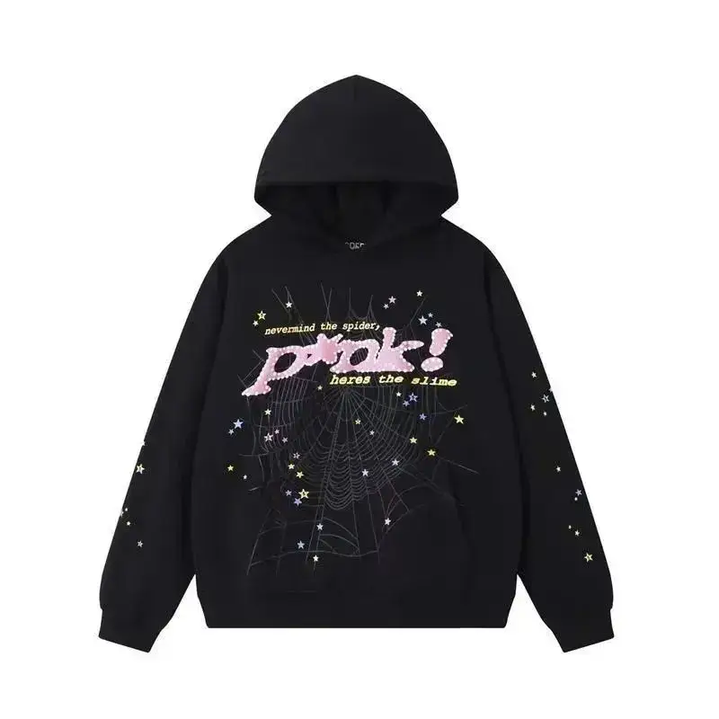 Pink Spider Hoodie