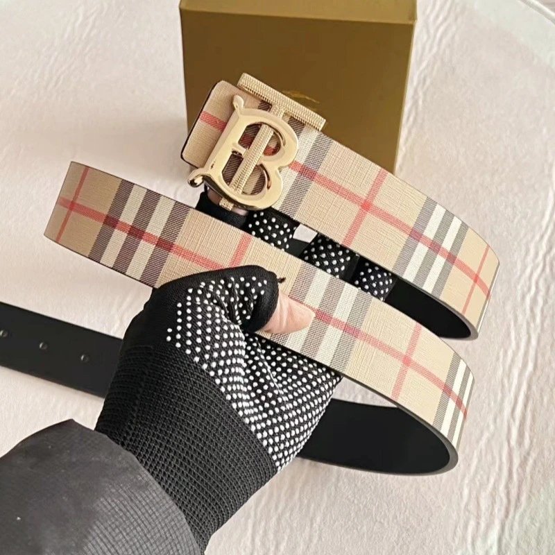 Burberry Belt with B Buckle