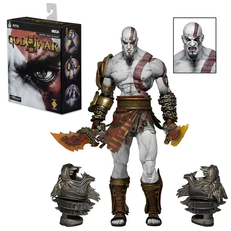 NECA God of War 3 Ultimate Kratos Kratos Kratos Kratos Kratos Boxed Deluxe Edition Hand Model