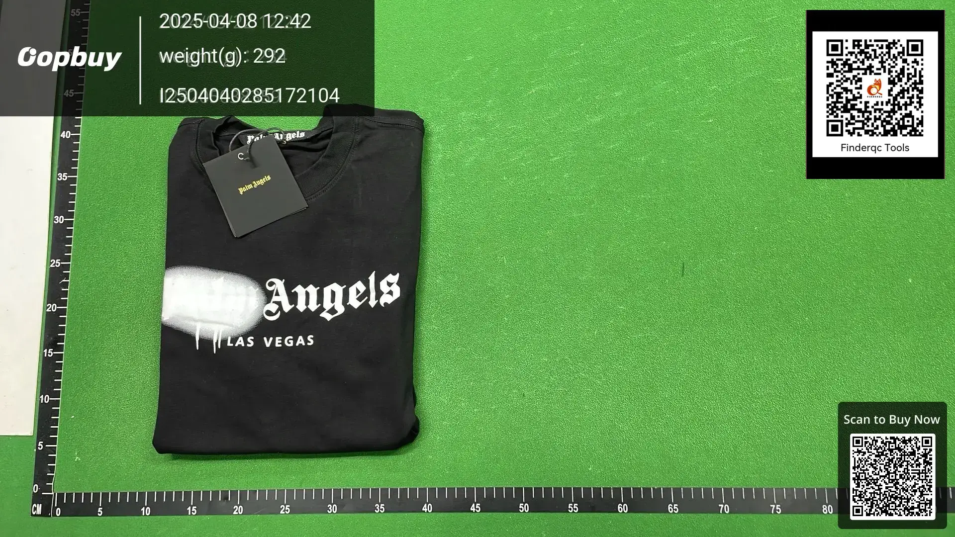 22SS Cross-border Trendy Brand Palm Angel Spray Paint Letter logo Printed Short-sleeved T-shirt for Men and Women Couple High Street Half-sleeved T-shirt