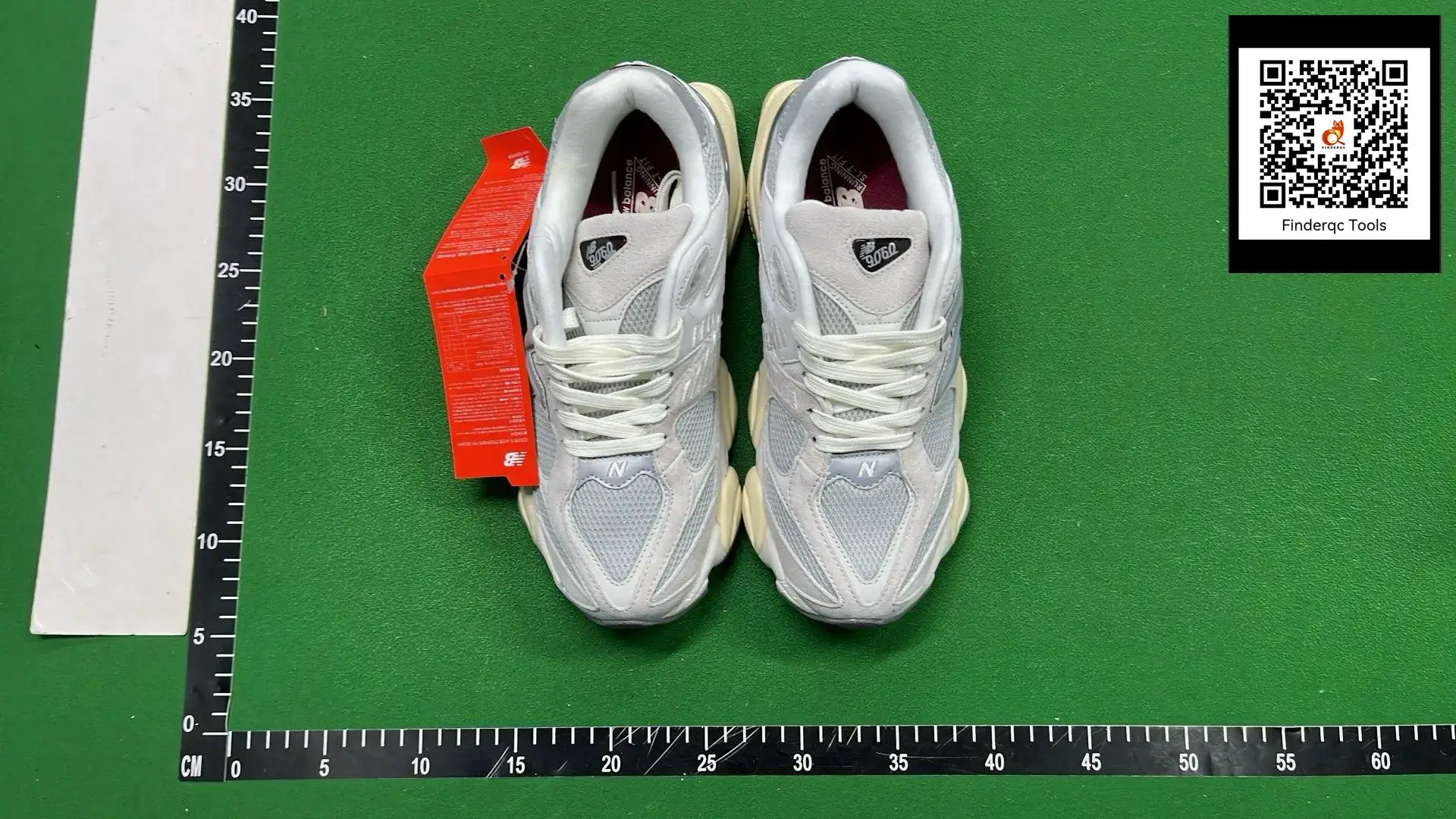 New Balance NB9060 Light Grey Running Shoes