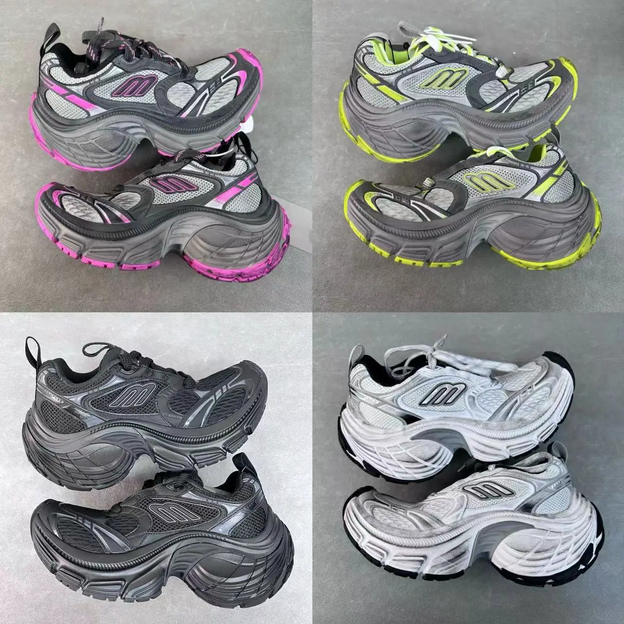 Paris New Show Dirty High Retro Dirty 10xl Torre Shoes Couple Shoes