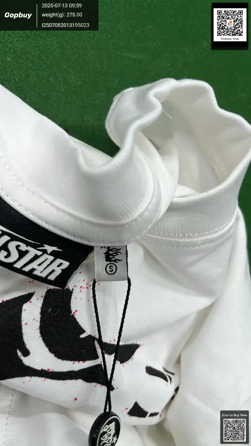 American Style Fashion Brand Hellstar Hell Star Washing Water Letter Printing Fashion Casual Short-sleeved T-shirt for Men and Women