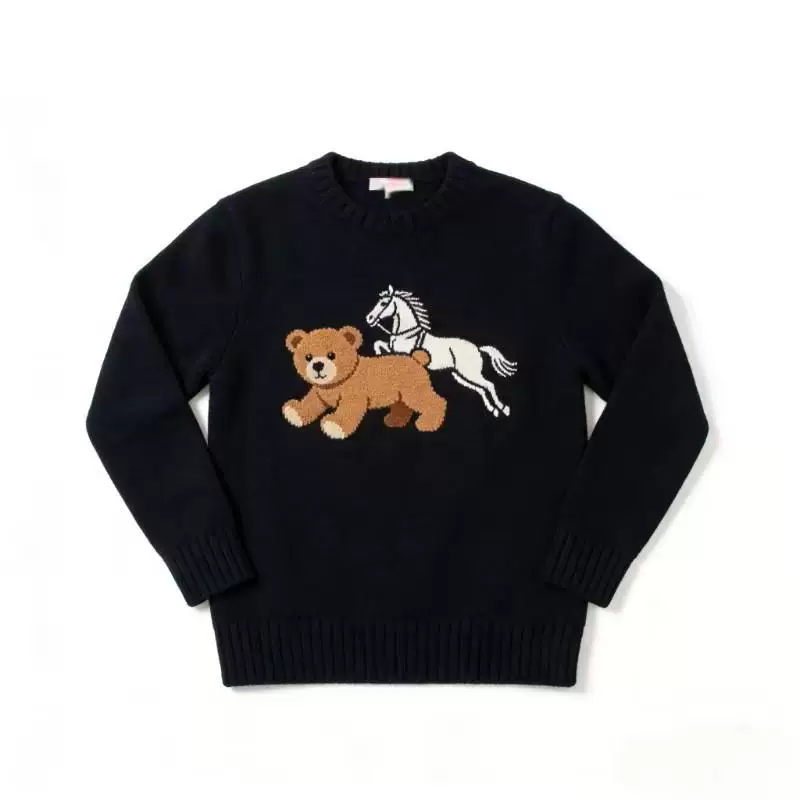 Bear wool jumper 209 warhorse teddy bear sweater P