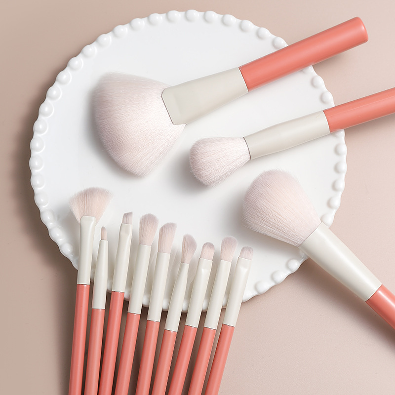 Holiday series 12 makeup brush suit full set of loose paint eye shadow foundation soft hair beauty tools makeup brush