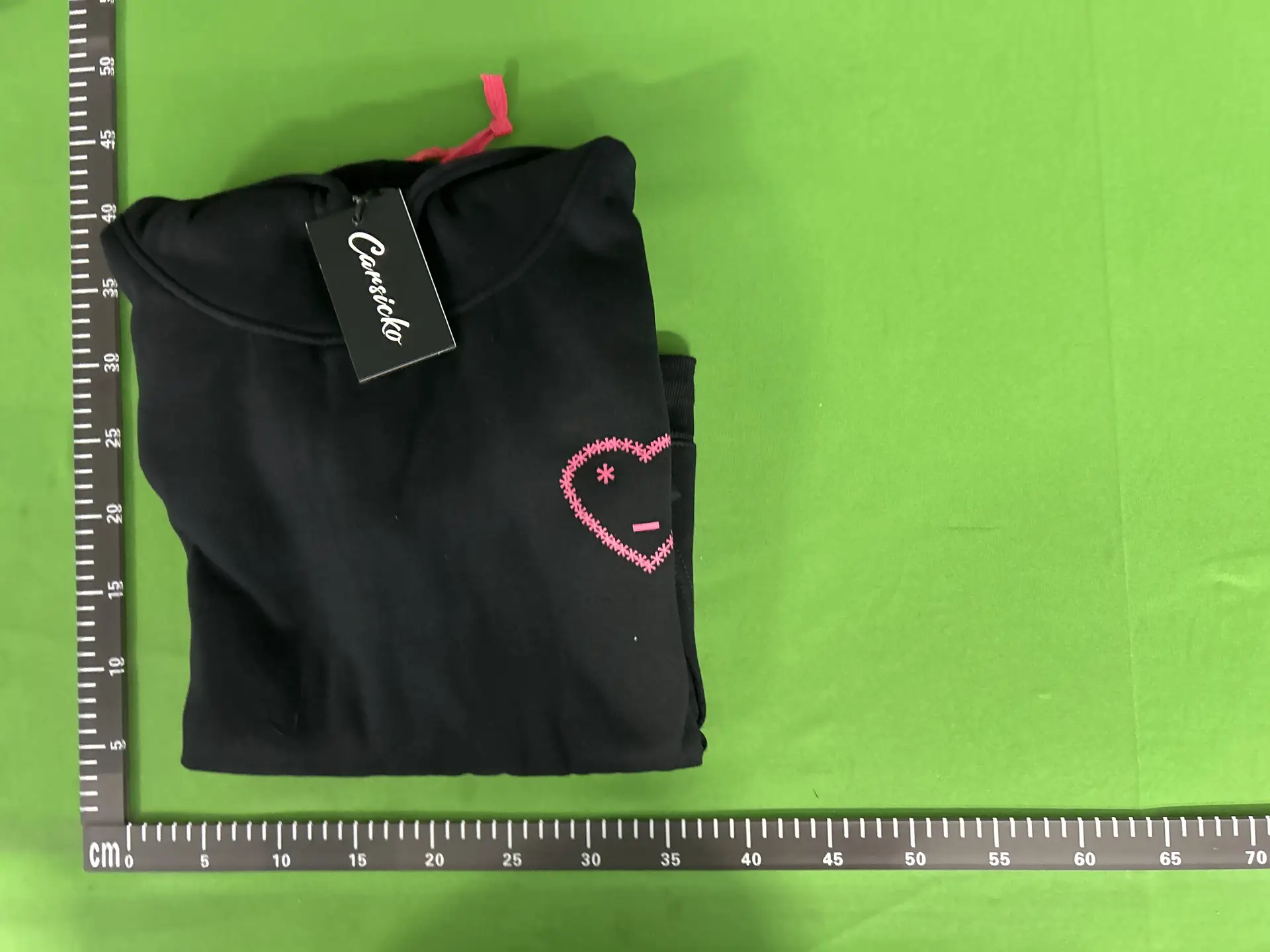 Carsicko Black Heart Hoodie