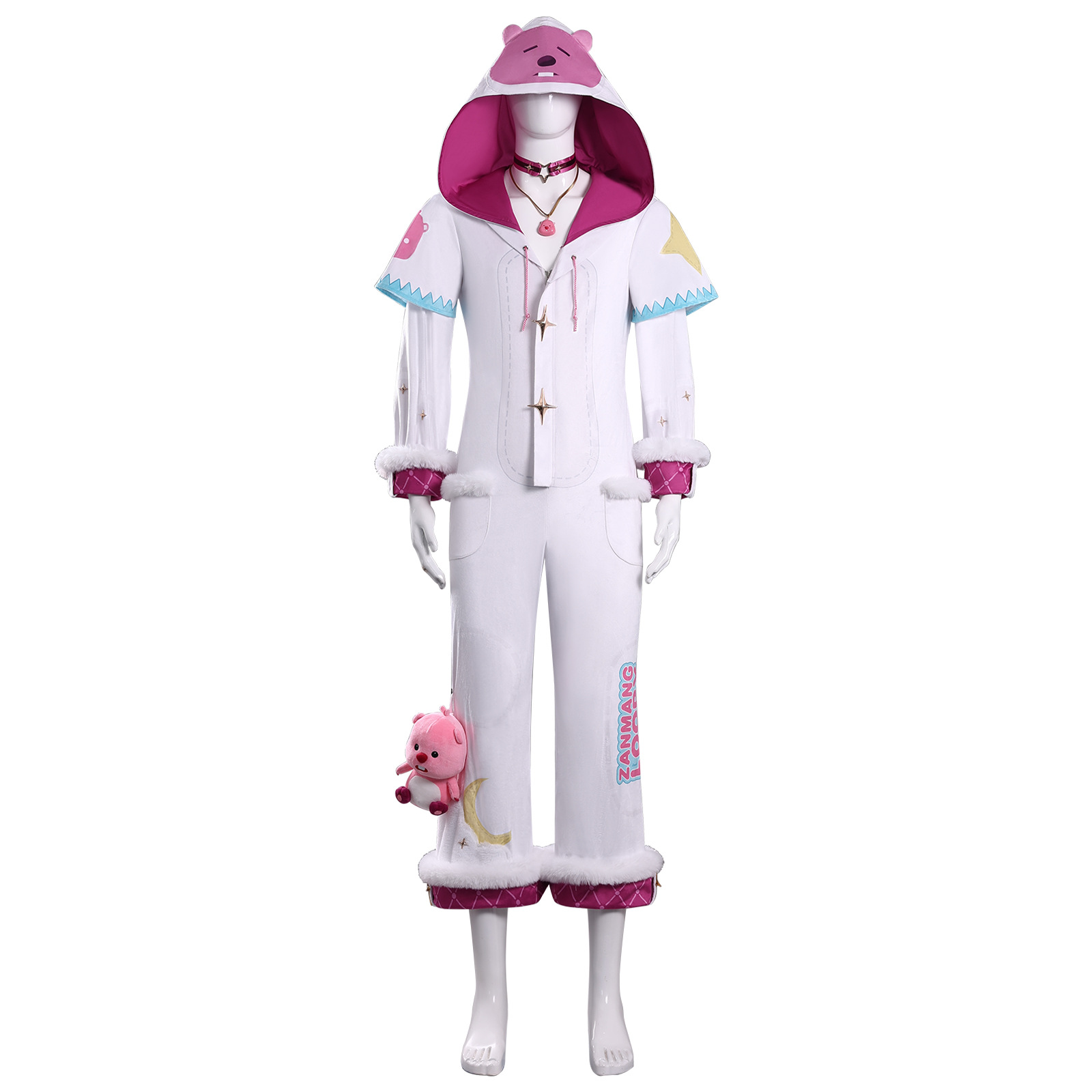 Supernatural Action Team Cosplay Costume Featuring Adorable Ruby and Ellen in a Fluffy Duel Cosplay Game Anime Outfit