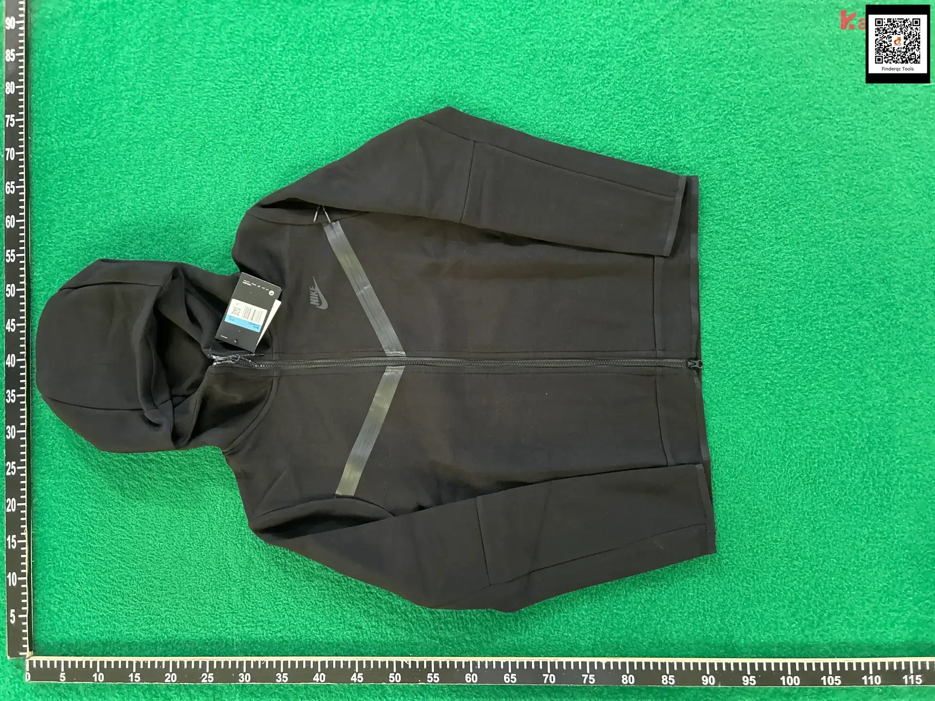 Nike Tech Fleece Full-Zip Hoodie Black