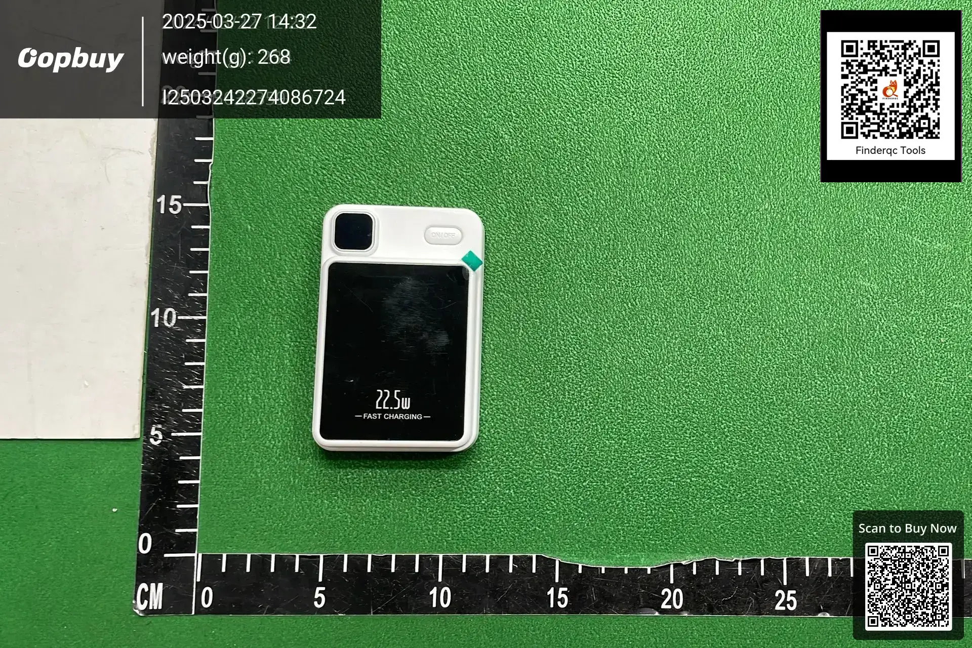 Cross-border light magnetic wireless 22W fast charging treasure charging PowerBank Magsafe mobile power generation