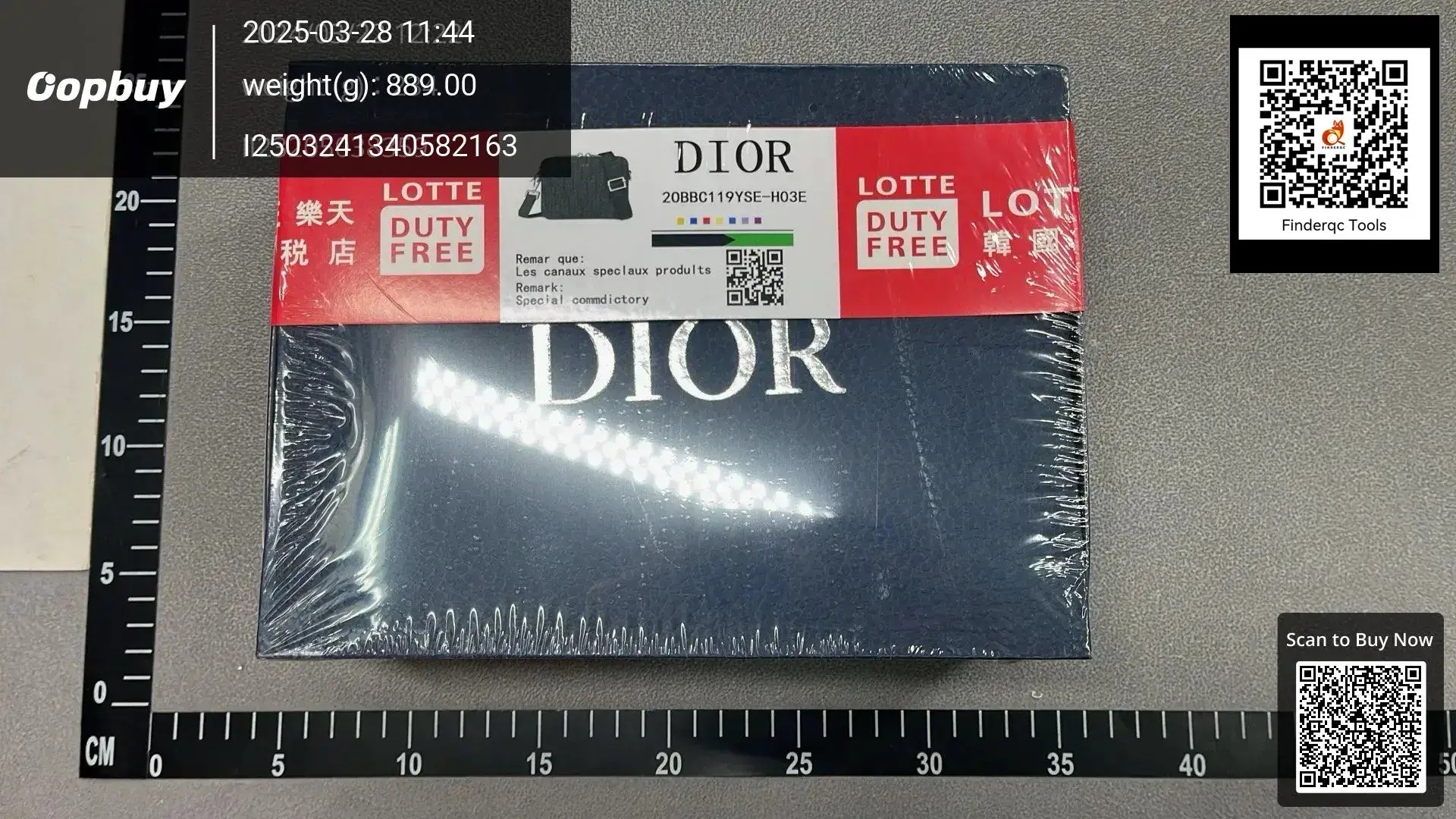DIOR 20BBC119YSE-H03E Shoulder Bag