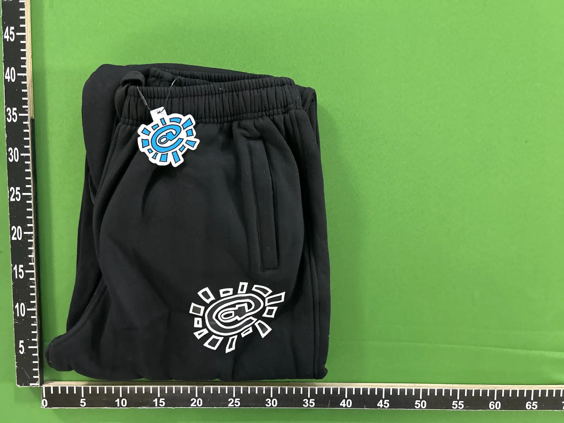 ADWYSD Sun Printed Fleece-lined Hooded Sweatpants