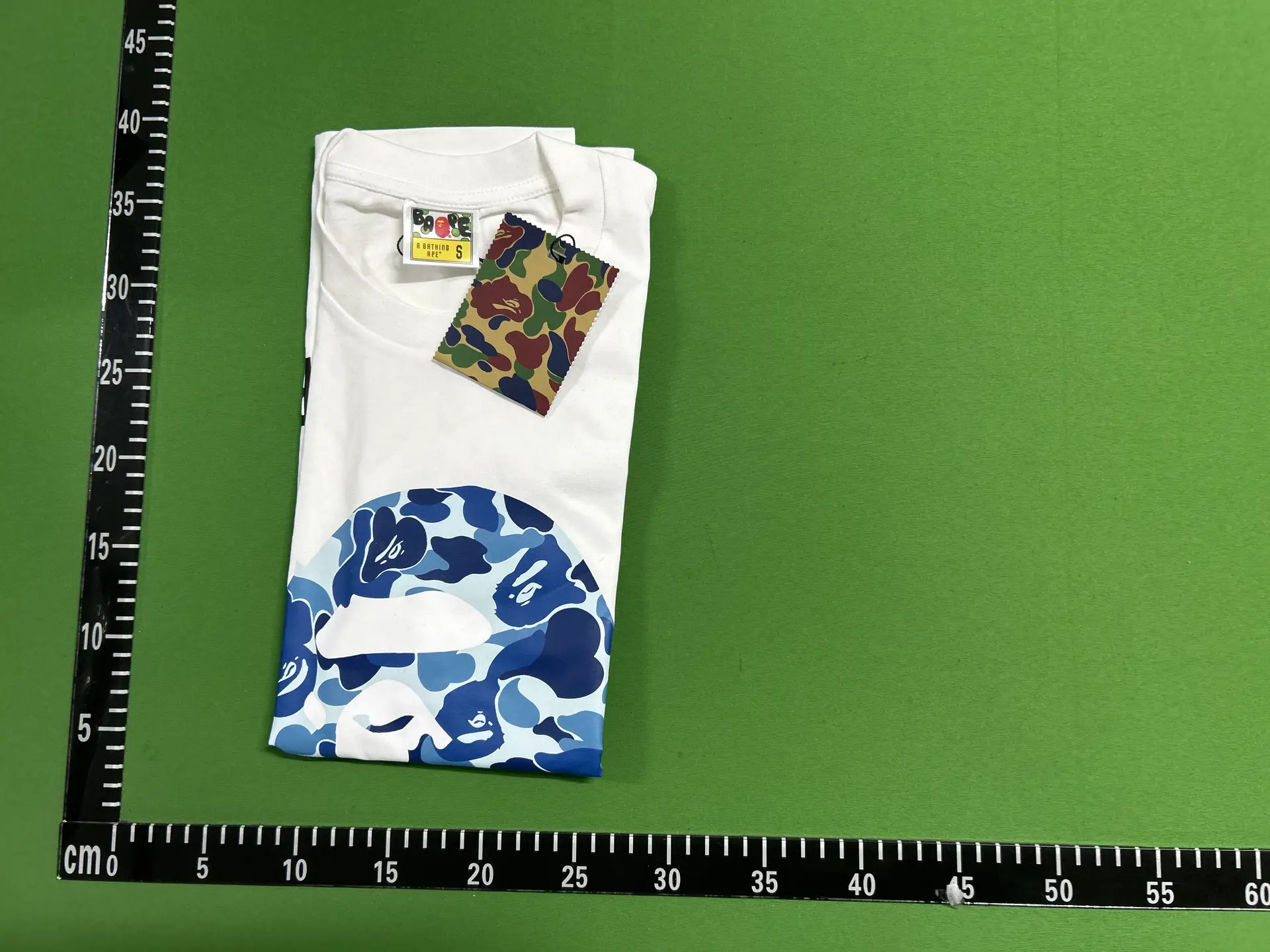 A Bathing Ape Camo Logo T-Shirt