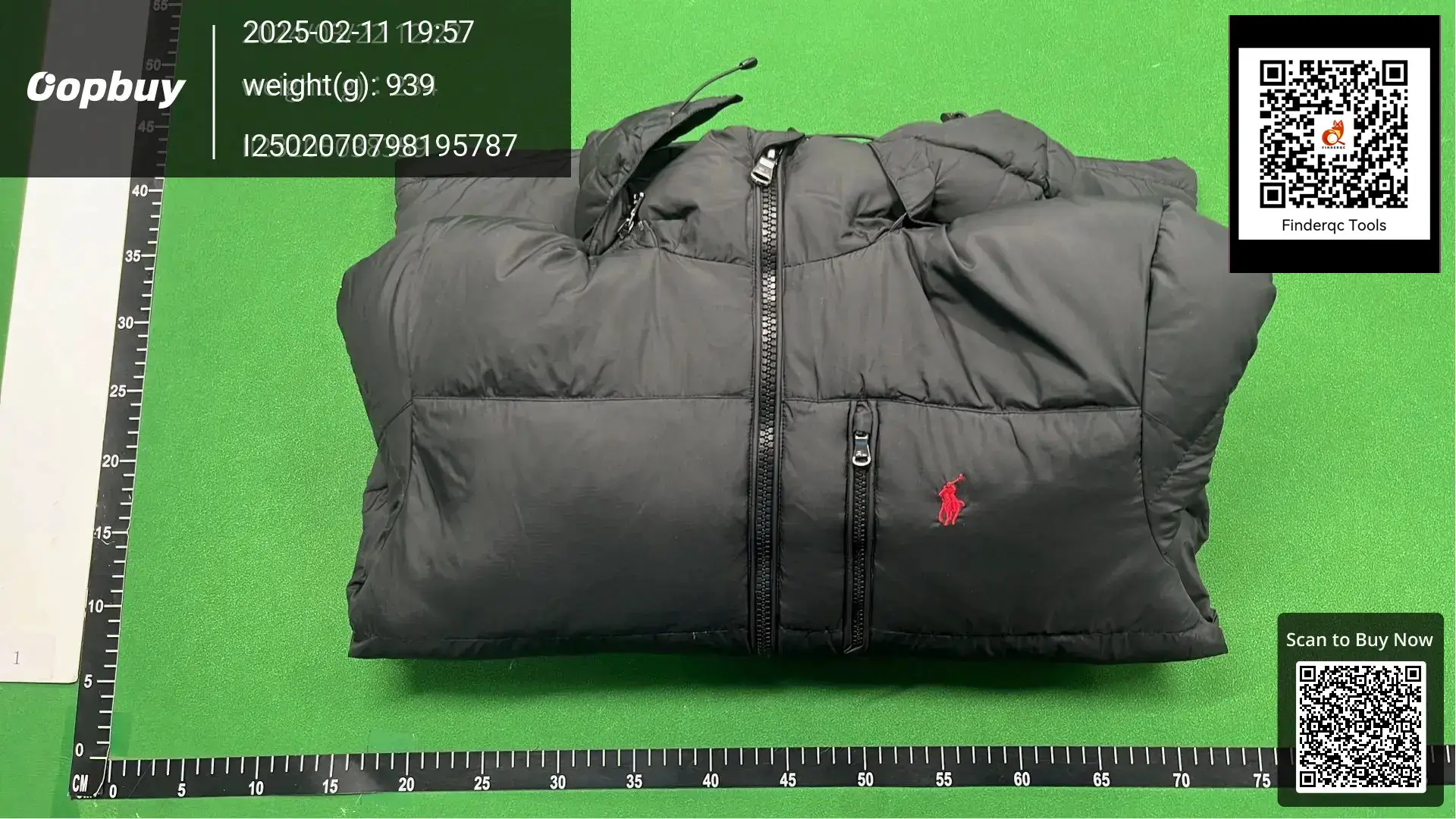 Polo Ralph Lauren Puffer Jacket Black